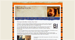 Desktop Screenshot of brandingironbar.com